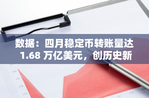 数据：四月稳定币转账量达 1.68 万亿美元，创历史新高