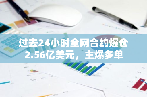 过去24小时全网合约爆仓2.56亿美元，主爆多单