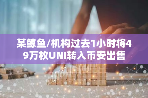 某鲸鱼/机构过去1小时将49万枚UNI转入币安出售
