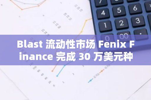 Blast 流动性市场 Fenix Finance 完成 30 万美元种子轮融资，Orbs 领投