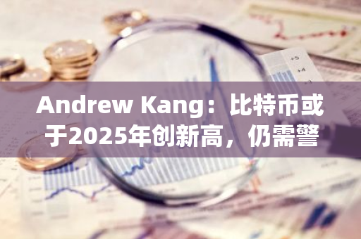 Andrew Kang：比特币或于2025年创新高，仍需警惕未来几个月内发生极端修正
