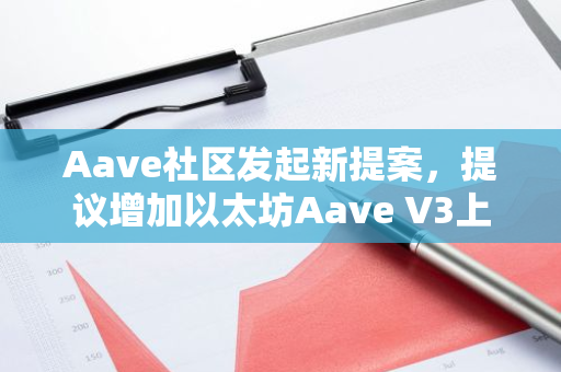 Aave社区发起新提案，提议增加以太坊Aave V3上USDT供应和借入上限