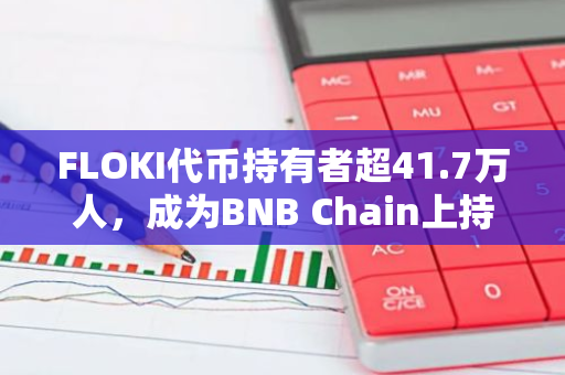 FLOKI代币持有者超41.7万人，成为BNB Chain上持有者人数最多的Meme币