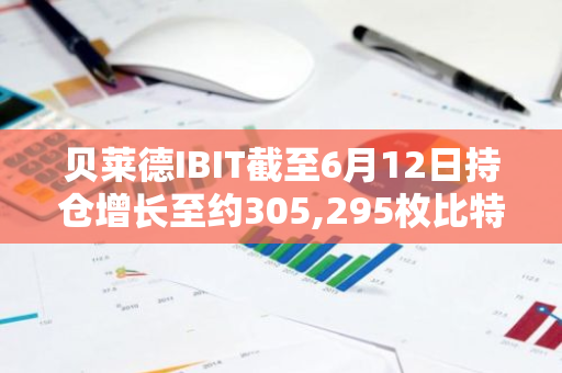 贝莱德IBIT截至6月12日持仓增长至约305,295枚比特币