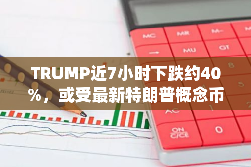 TRUMP近7小时下跌约40%，或受最新特朗普概念币DJT影响