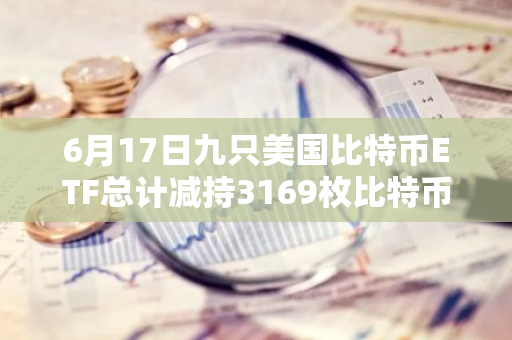 6月17日九只美国比特币ETF总计减持3169枚比特币