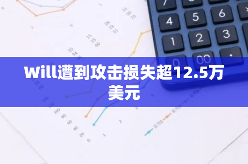 Will遭到攻击损失超12.5万美元