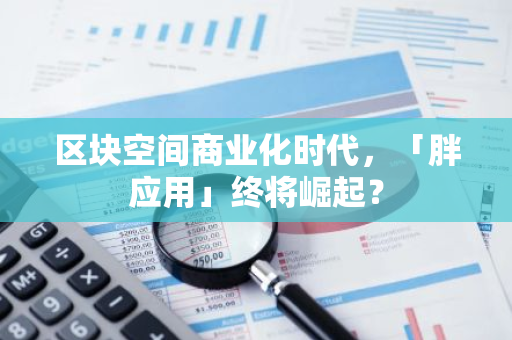 区块空间商业化时代，「胖应用」终将崛起？