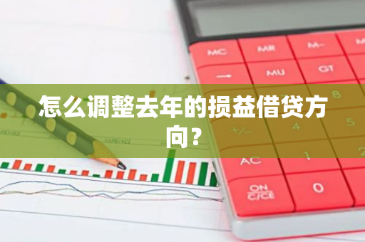 怎么调整去年的损益借贷方向？