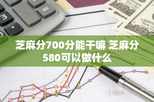 芝麻分700分能干嘛 芝麻分580可以做什么