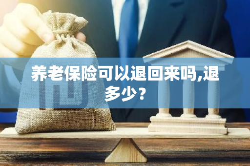 养老保险可以退回来吗,退多少？
