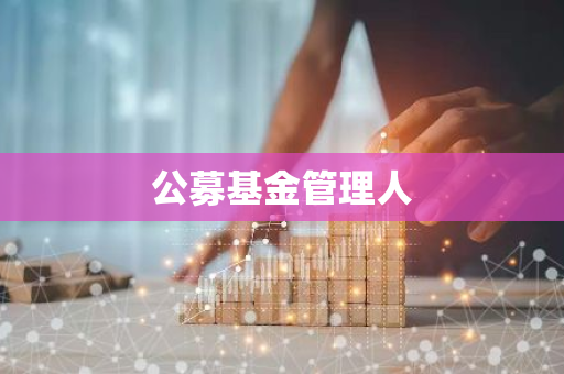 公募基金管理人