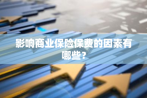 影响商业保险保费的因素有哪些？