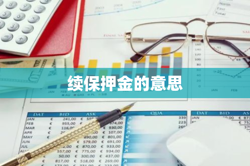 续保押金的意思