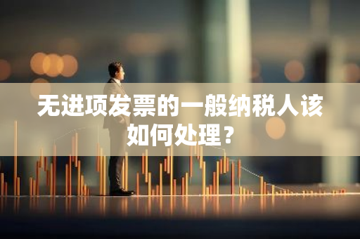 无进项发票的一般纳税人该如何处理？