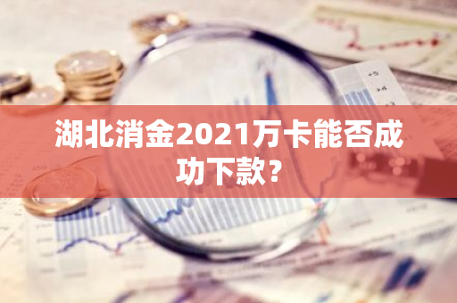 湖北消金2021万卡能否成功下款？