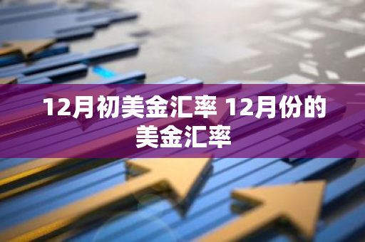 12月初美金汇率 12月份的美金汇率