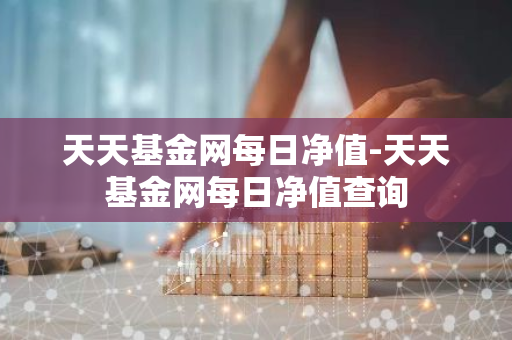 天天基金网每日净值-天天基金网每日净值查询