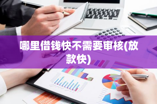 哪里借钱快不需要审核(放款快)