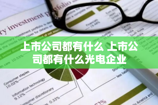 上市公司都有什么 上市公司都有什么光电企业