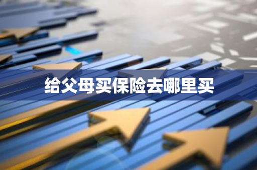 给父母买保险去哪里买
