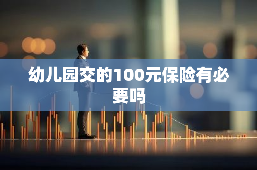 幼儿园交的100元保险有必要吗