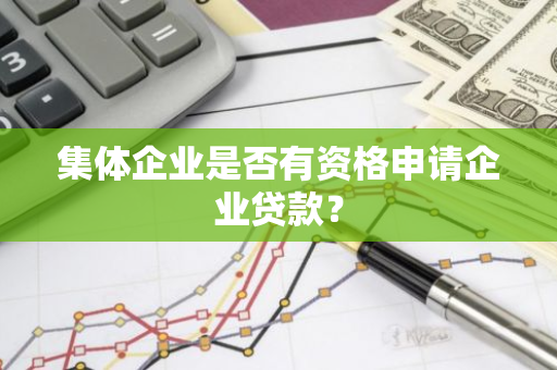 集体企业是否有资格申请企业贷款？