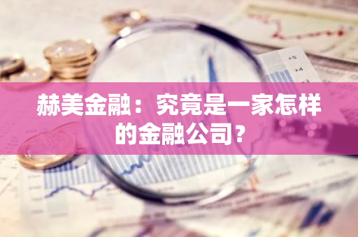赫美金融：究竟是一家怎样的金融公司？