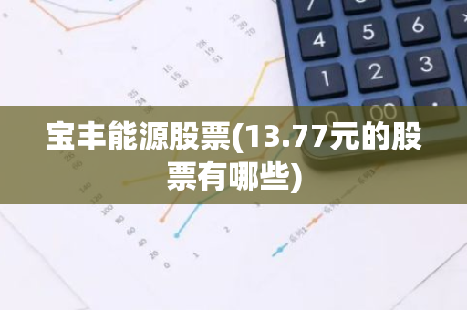 宝丰能源股票(13.77元的股票有哪些)