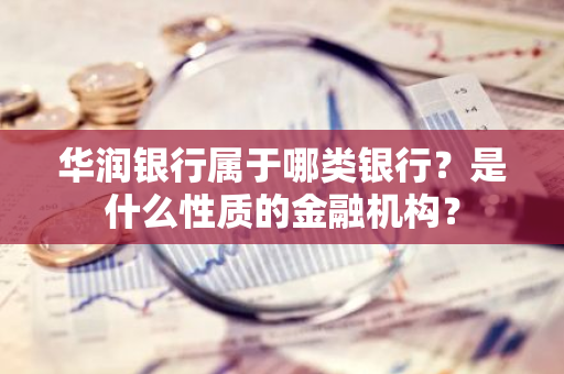 华润银行属于哪类银行？是什么性质的金融机构？