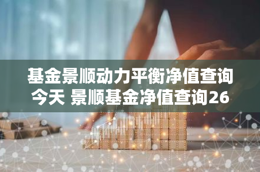 基金景顺动力平衡净值查询今天 景顺基金净值查询260110