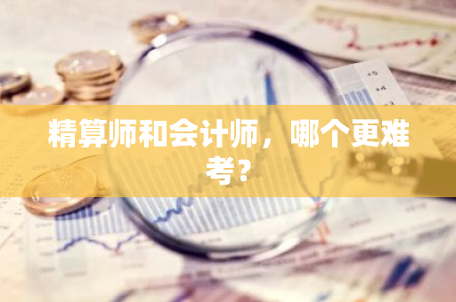 精算师和会计师，哪个更难考？