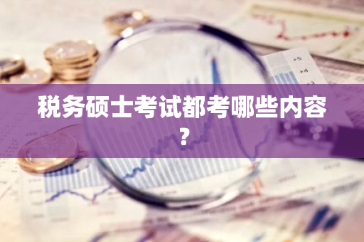 税务硕士考试都考哪些内容？
