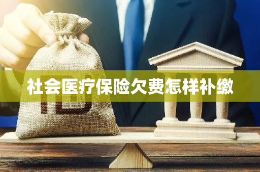 社会医疗保险欠费怎样补缴