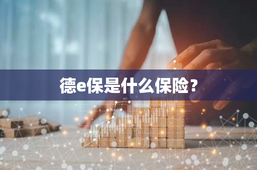 德e保是什么保险？