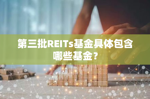 第三批REITs基金具体包含哪些基金？
