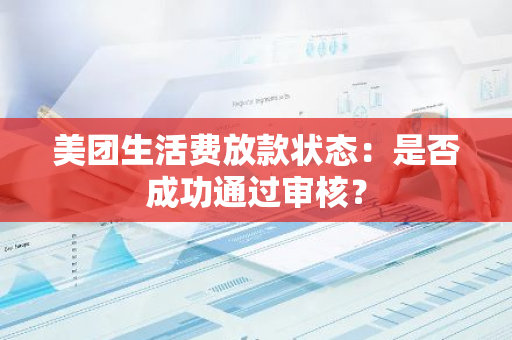 美团生活费放款状态：是否成功通过审核？