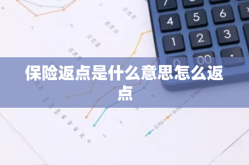 保险返点是什么意思怎么返点