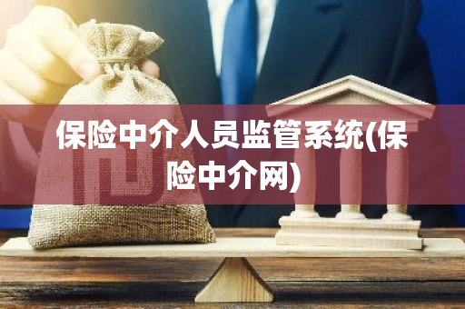 保险中介人员监管系统(保险中介网)