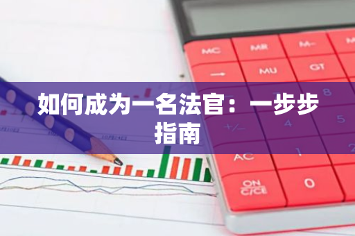 如何成为一名法官：一步步指南