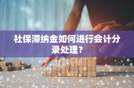 社保滞纳金如何进行会计分录处理？
