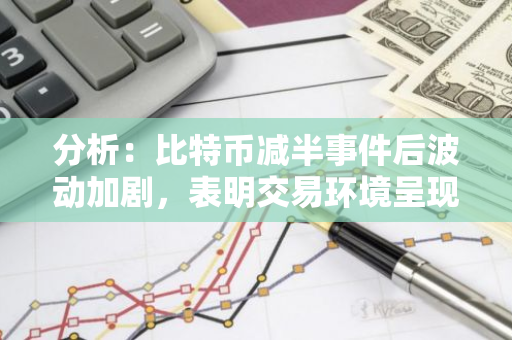 分析：比特币减半事件后波动加剧，表明交易环境呈现投机趋势