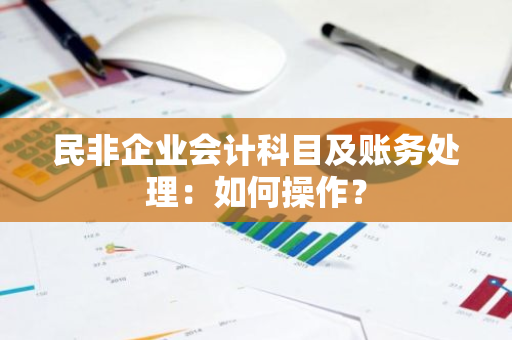 民非企业会计科目及账务处理：如何操作？