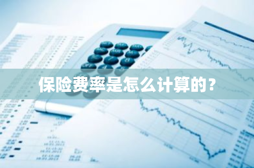 保险费率是怎么计算的？