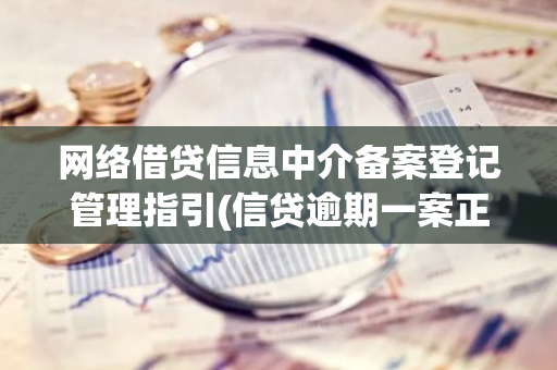 网络借贷信息中介备案登记管理指引(信贷逾期一案正式备案是什么意思)