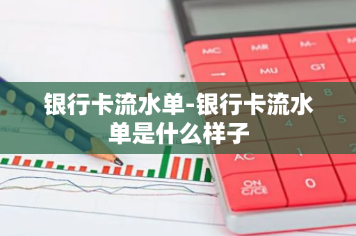 银行卡流水单-银行卡流水单是什么样子