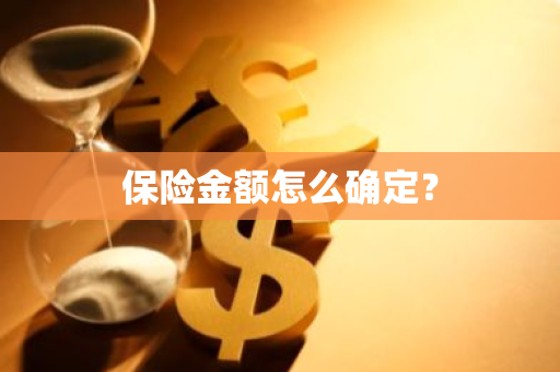 保险金额怎么确定？