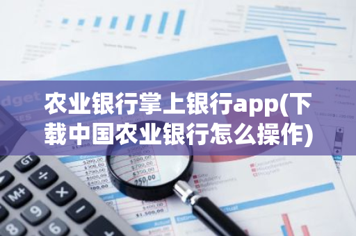 农业银行掌上银行app(下载中国农业银行怎么操作)