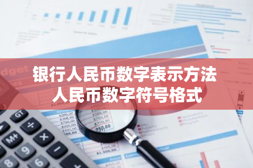 银行人民币数字表示方法 人民币数字符号格式