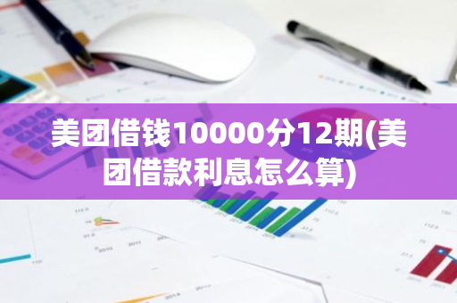 美团借钱10000分12期(美团借款利息怎么算)